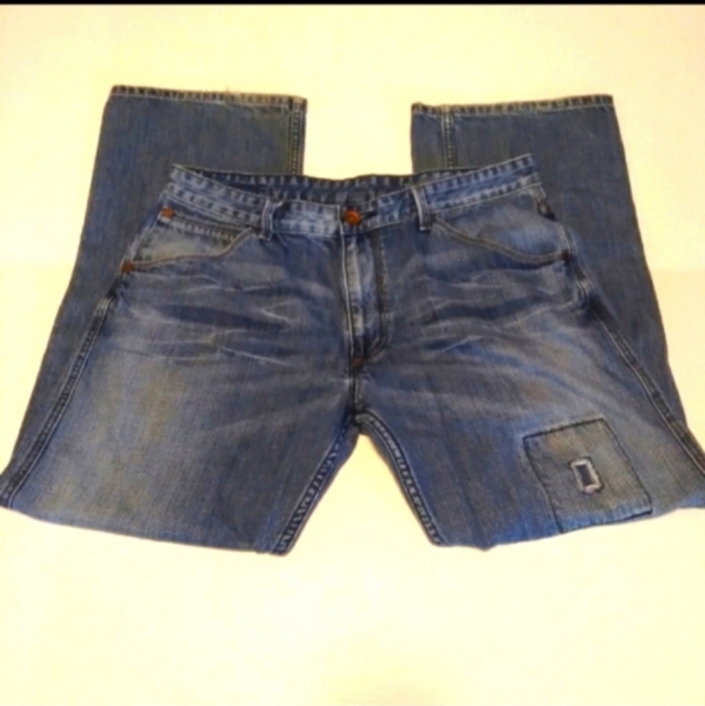 Vintage Silver Tab Levi's Sz 36 Knee patch y2k